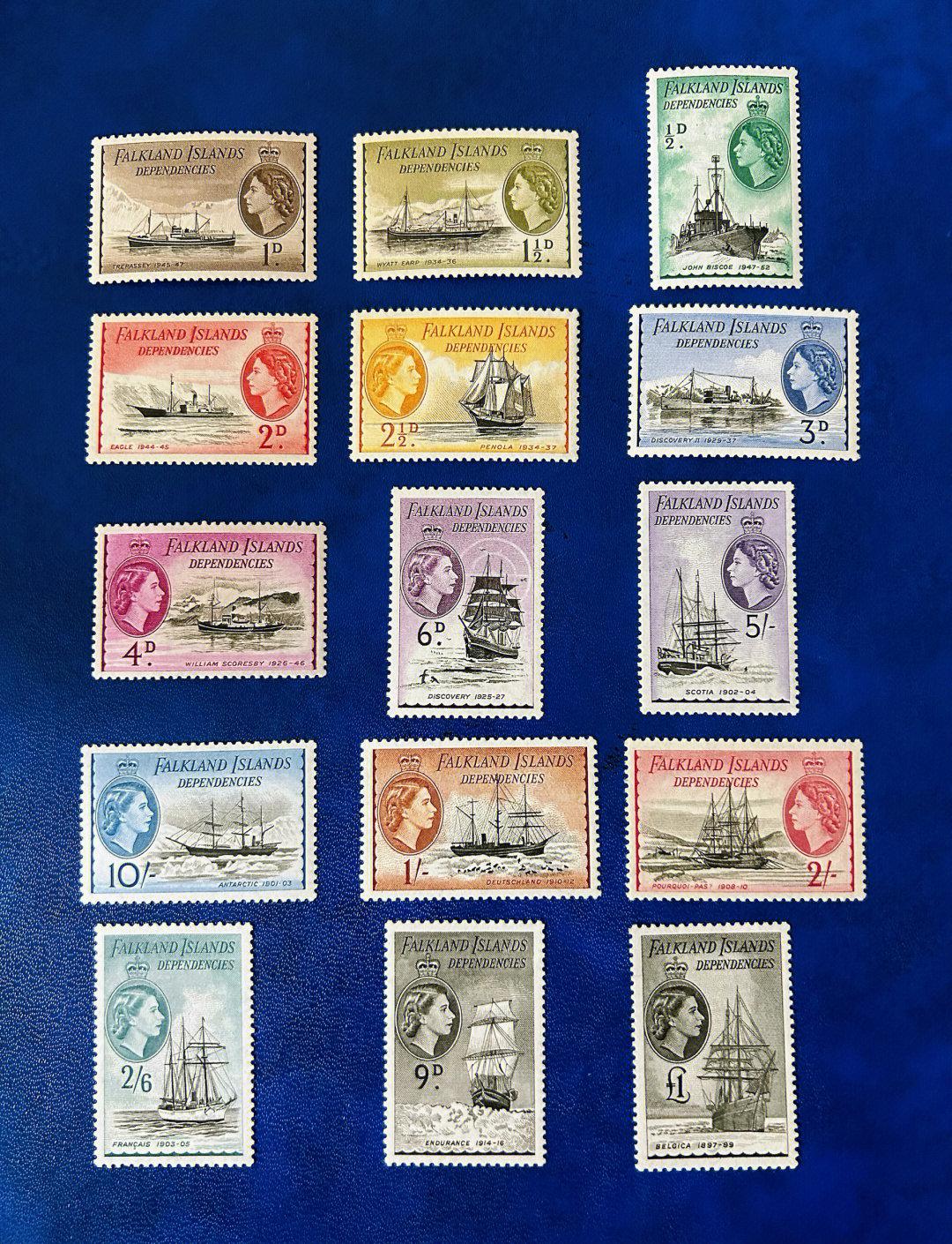 方寸間的南大西洋記憶 英屬福克蘭群島郵票概覽